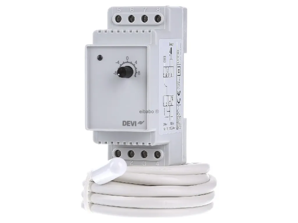DEVIreg 330  Dın raya uygun-10-+10°C, 16 A, sensörlü termostat